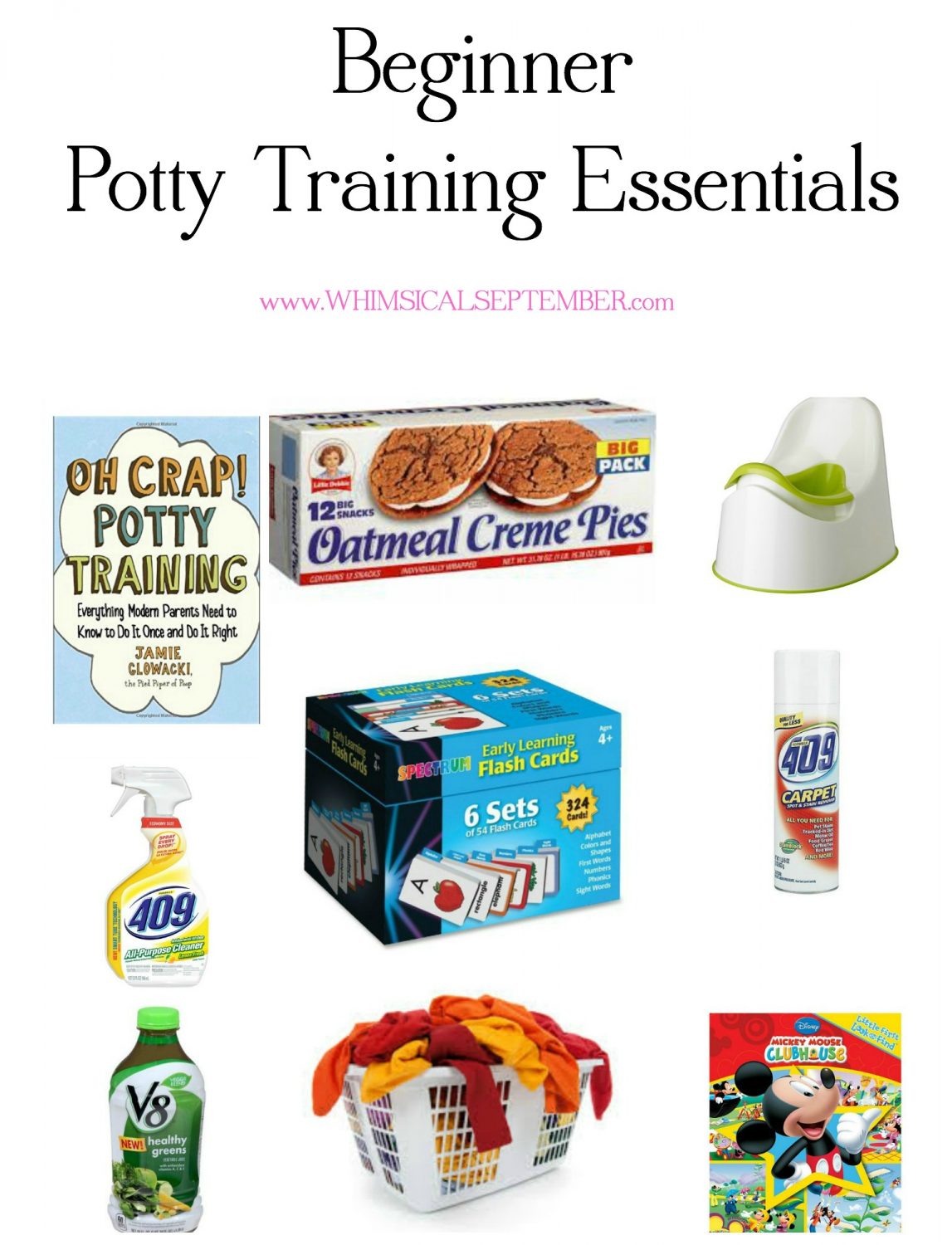 This post gives an overview of how the Oh Crap Potty Training book aided in potty training our young girls. This book is fantastic for potty training boys and girls and includes humor, tips, reward ideas, ideas for when to start, and encouragement when your child is stubborn. Click here to read a realistic idea of how this program worked with two children from start to finish.