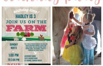 For Hadley's 3rd birthday, we threw her a horse and princess birthday party and she loved it so much. So did we! Princess dresses, ponies, pink cupcakes, paint, and precious, precious friends. These are the things that contributed to the happiest birthday party we could have ever imagined for Hadley, and it was easy!