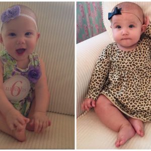 Hadley’s & Sadie’s First Six Months: How They Contrast