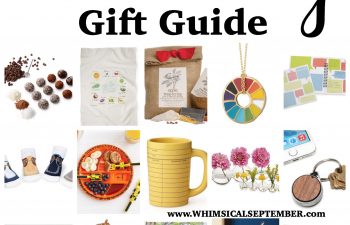 Whether you're looking for a birthday gift, anniversary gift, or maybe just a "pick me up" for a loved one, you'll surely find something you'd love to give (and to get!) in this month's gift guide.