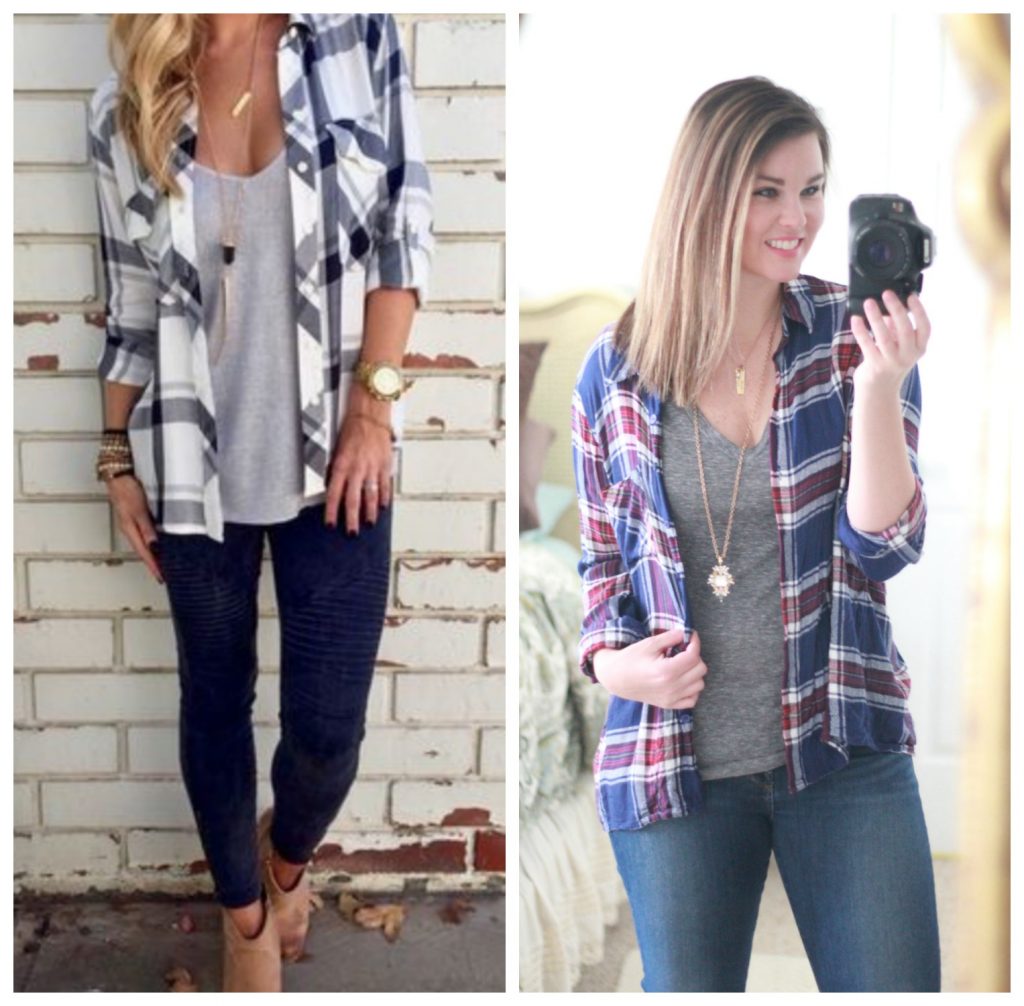 Spring Outfit Ideas: Shop your own closet to put together all kinds of outfit combinations you may not have thought of otherwise. Dresses, pants, lots of layers, different patterns, you'll find all kinds of spring outfit inspiration pictures here!