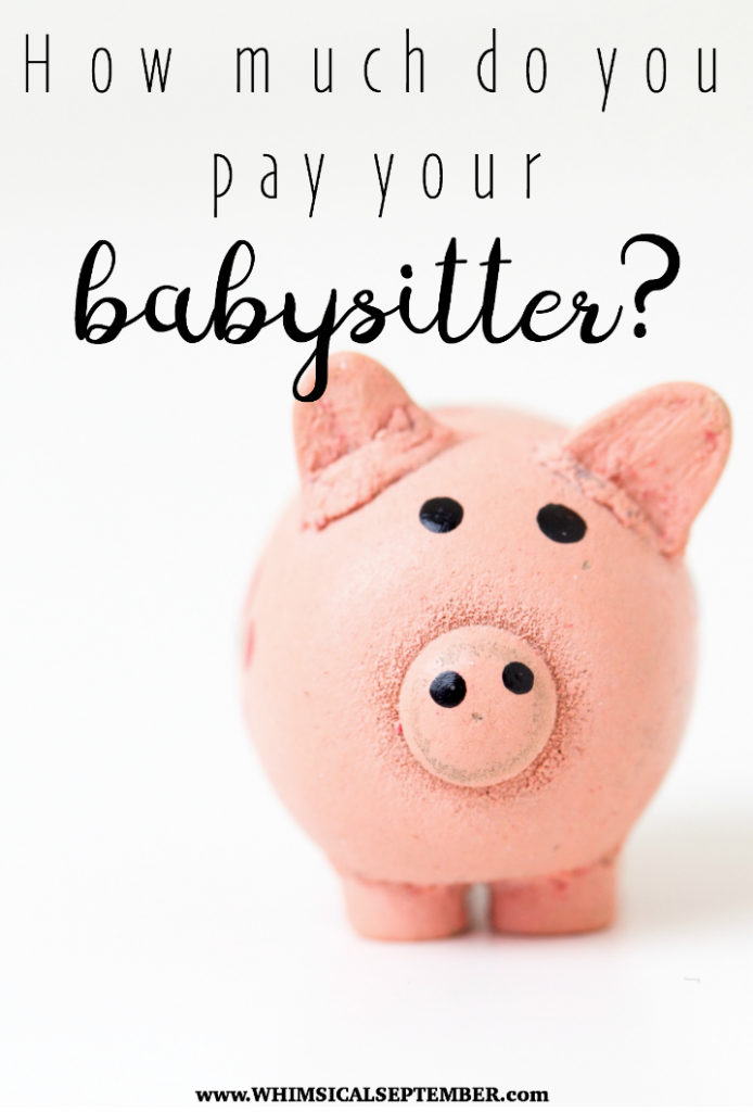 How much do you pay a babysitter? This is often a hot topic among parents, and the conversations almost always end in laughs and all agreeing that we wish we could turn back the hands of time and do more babysitting. Sitters these days are making a pretty penny!  A few moms weigh in on how much they pay, how they decided on their rate, etc.