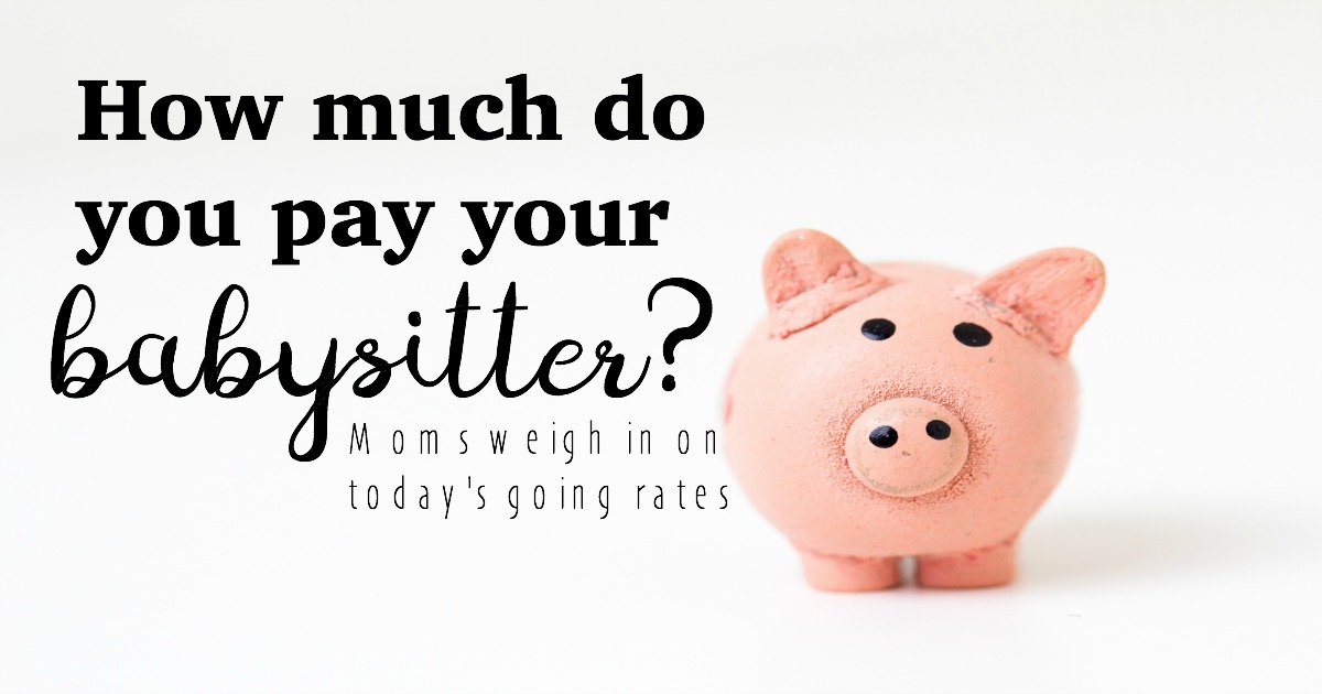 How Much Do You Pay A Babysitter? Whimsical September