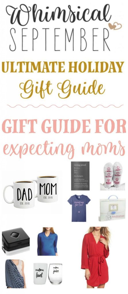 Gift ideas for expecting moms: From nursing apparel to hospital needs to little treats that expecting or new moms totally deserve, this gift guide has it all! Spoil her as she gets ready to embark on a new adventure as a first-time mom or a mom to an additional sweet baby boy or girl.