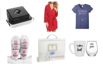 Gift ideas for expecting moms: From nursing apparel to hospital needs to little treats that expecting or new moms totally deserve, this gift guide has it all! Spoil her as she gets ready to embark on a new adventure as a first-time mom or a mom to an additional sweet baby boy or girl.