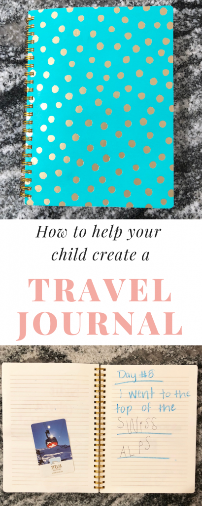 Creating a children's travel journal: This vacation keepsake allows parents to work together with their children to write and construct a diary of their day-to-day adventure. All you need is a notebook, some scotch tape, and something to write with. This activity promotes bonding time with your children as well an educational opportunity to write and create.