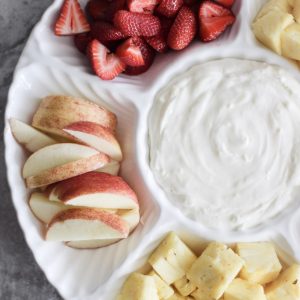 Fruit Dip Recipe: Best Two-Ingredient Recipe for Your Next Potluck