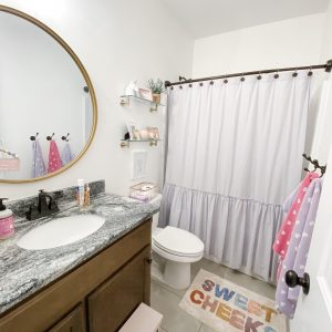 Our Daughters’ Hall Bathroom Makeover: A Quick Weekend Project