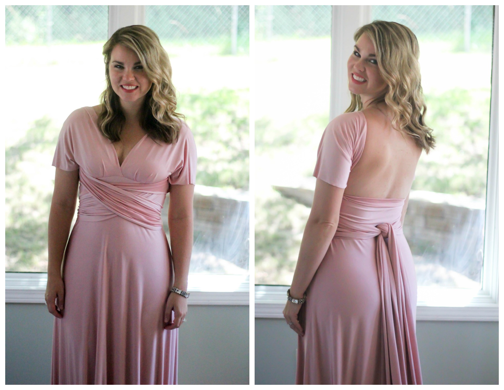 convertible dress how to tie